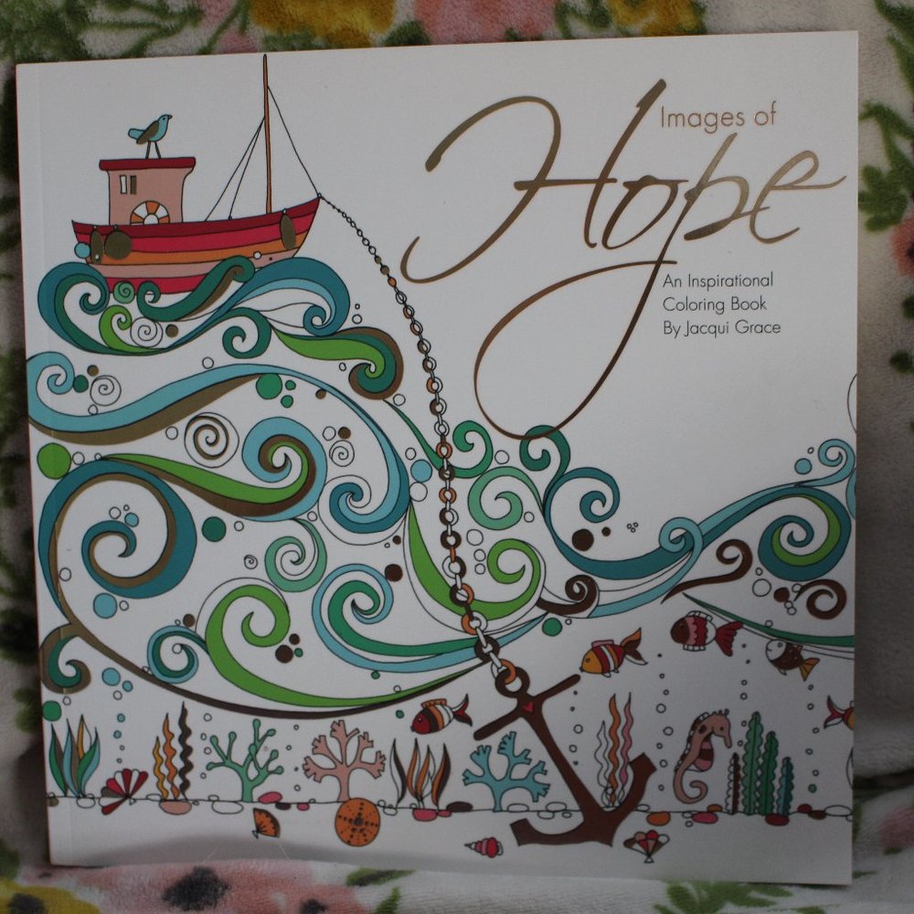 Images of Hope An Inspirational Adult Coloring Book 2016 New Think Summer